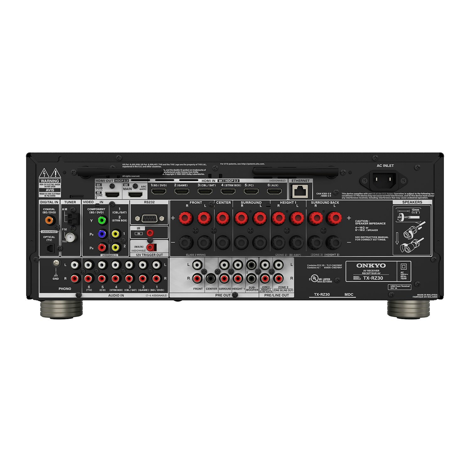 ONKYO TX RZ30 Back MDC md res 2000x2000